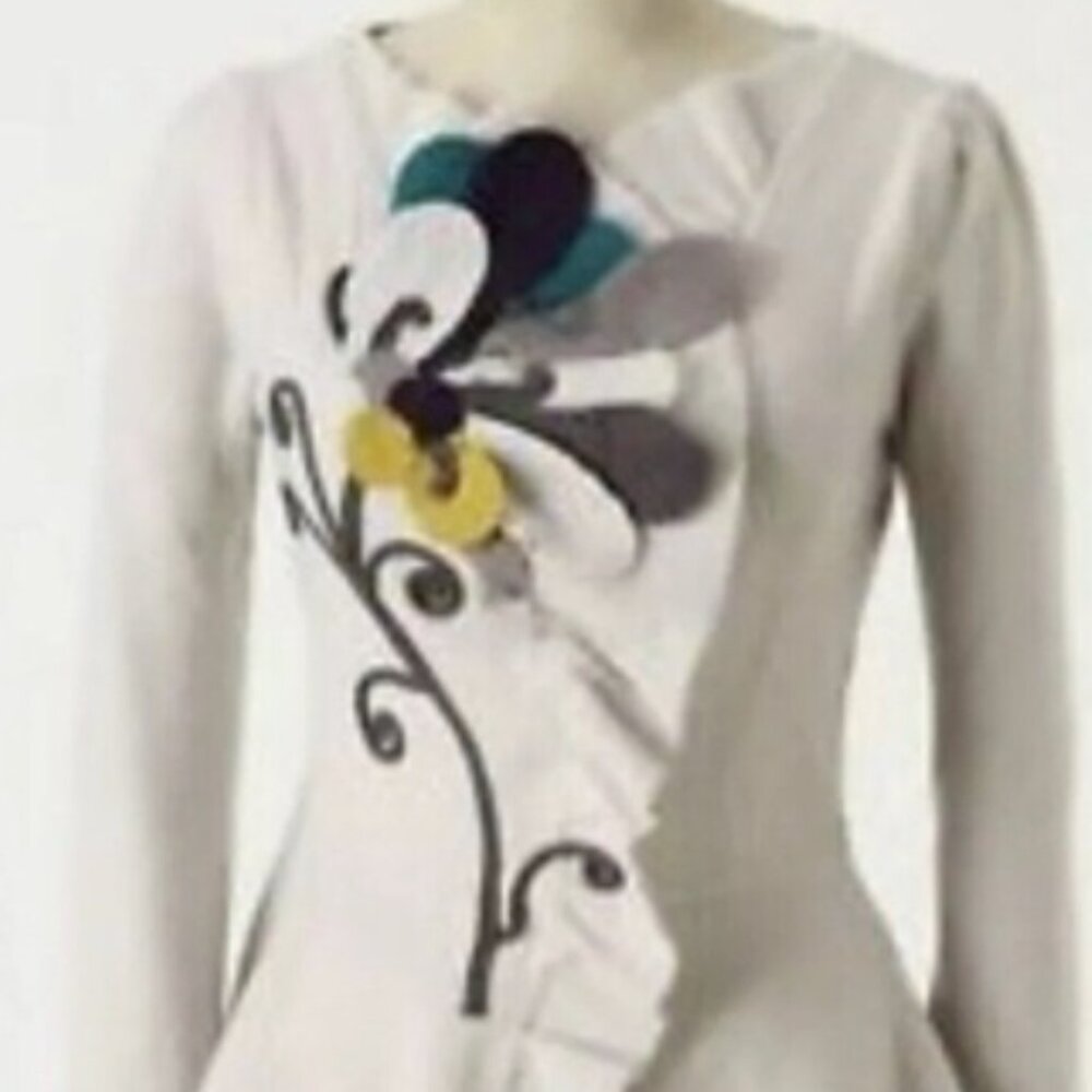 Anthropologie Sleeping On Snow Sweater Cardigan Top